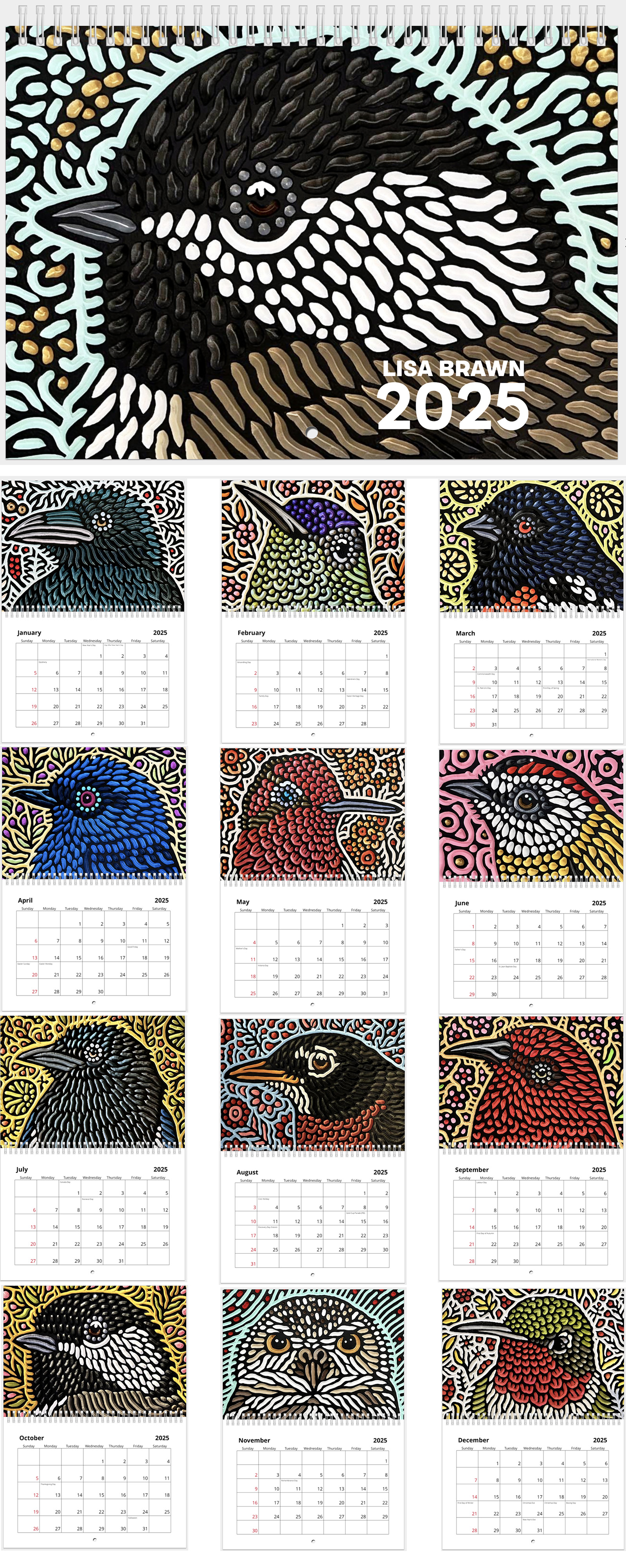 pre-order 2025 Calendars