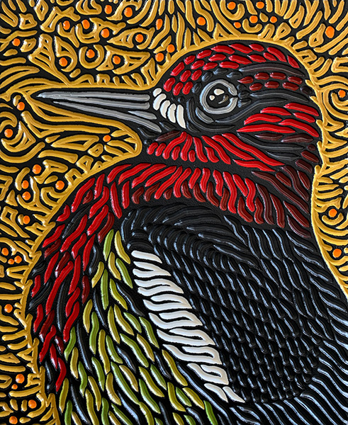 RED BIRD SERIES: Red-breasted Sapsucker